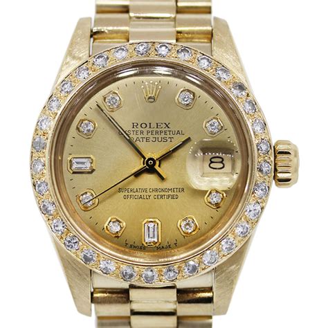 worn gold rolex|unique rolex watches for women.